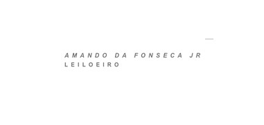 Amando da Fonseca Jr - Leiloeiro Oficial